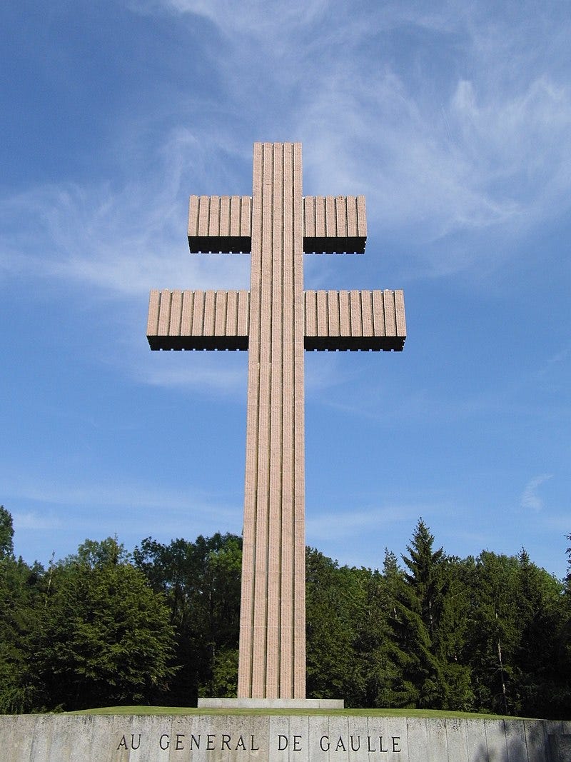Monument to Charles de Gaulle in Colombey-les-Deux-Églises