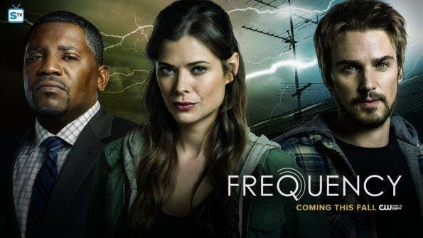 Poster for the TV series "Frequency"