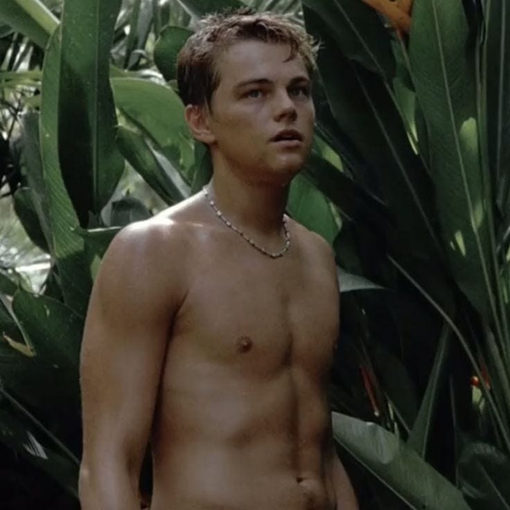 Leonardo DiCaprio (The Beach)