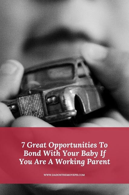 Bonding opportunities with your baby