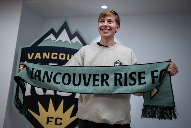 Midfielder Quinn excited to create opportunities with NSL's Vancouver Rise  | Lethbridge News Now