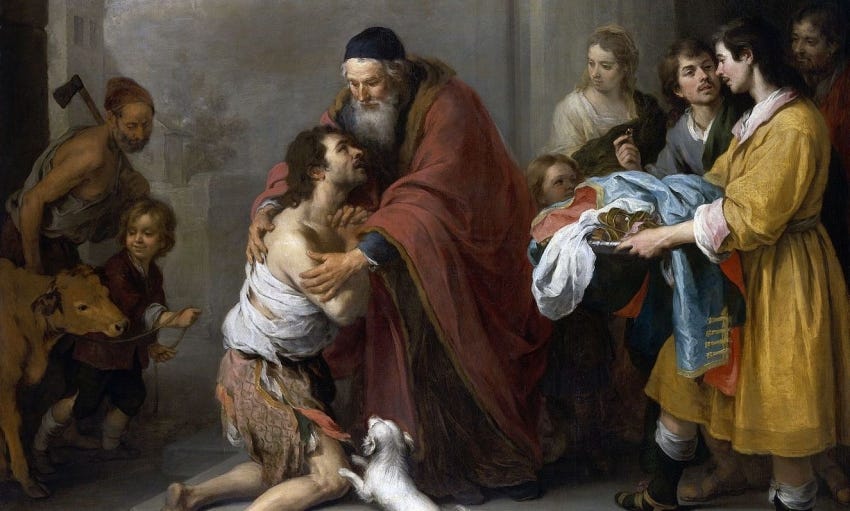 El retorno del hijo pródigo, Murillo