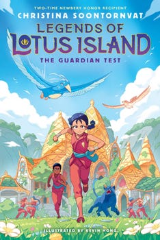 Hardcover The Guardian Test (Legends of Lotus Island #1) Book