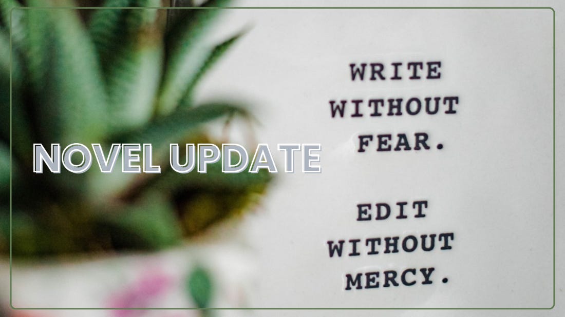 write without fear, edit without mercy