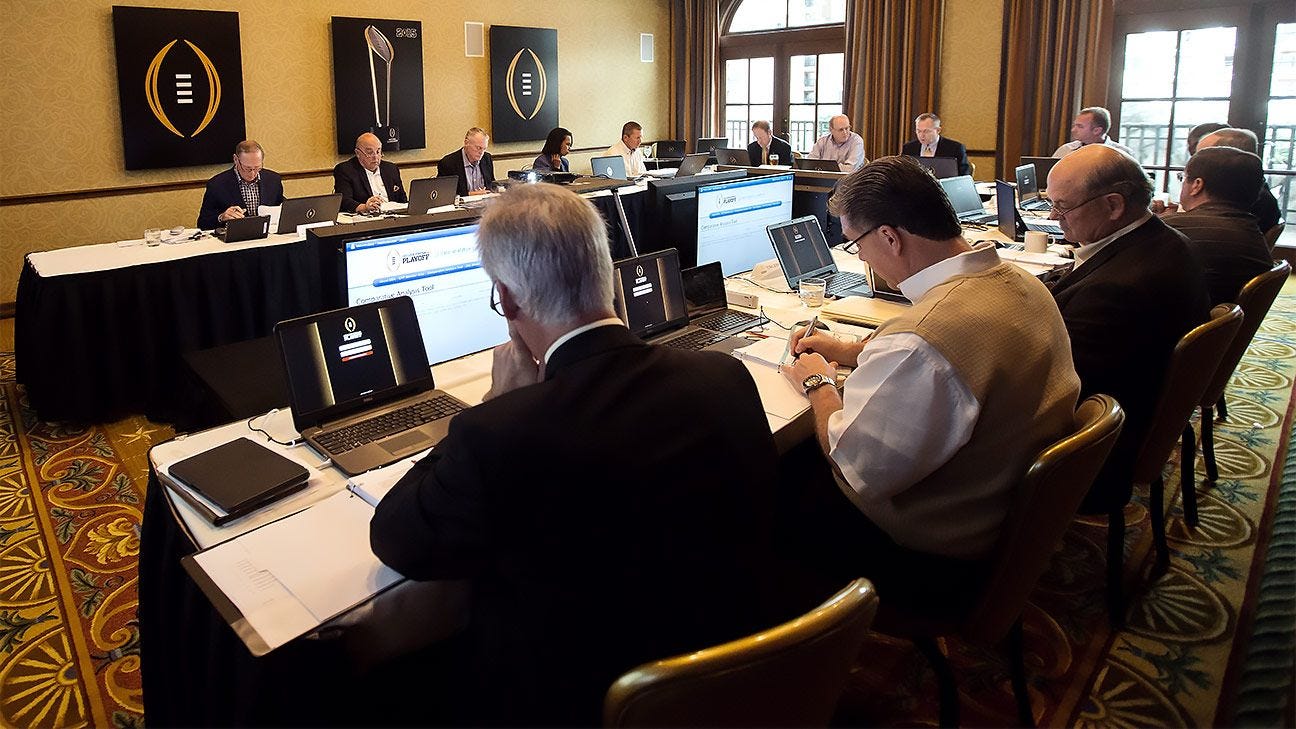 College Football Playoff selection committee process more diversity - ESPN