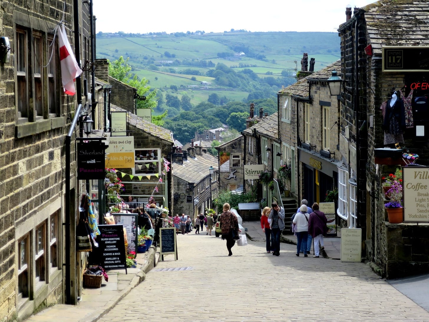 Wild, romantic and full of character - the charming village of Haworth ...