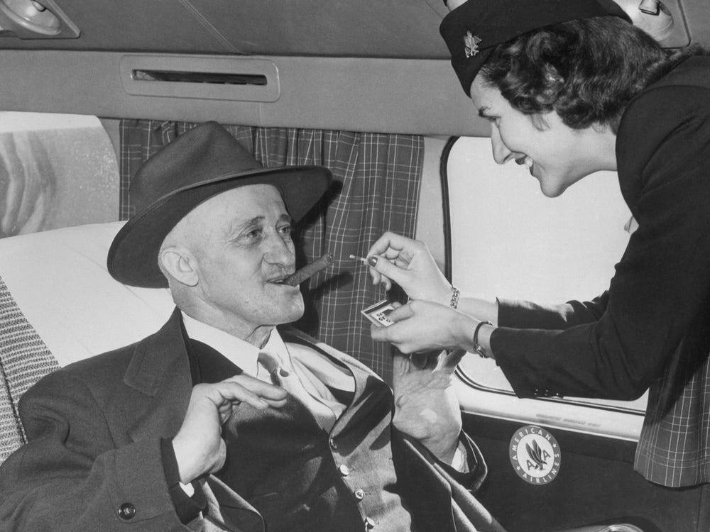 When Smoking Got Banned on Planes Flying in the US