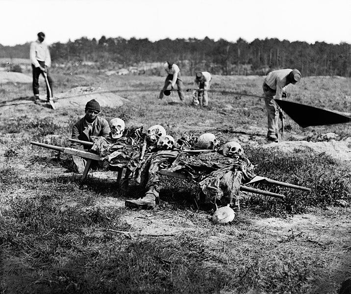 File:Cold Harbor, Va. African Americans collecting bones.jpg