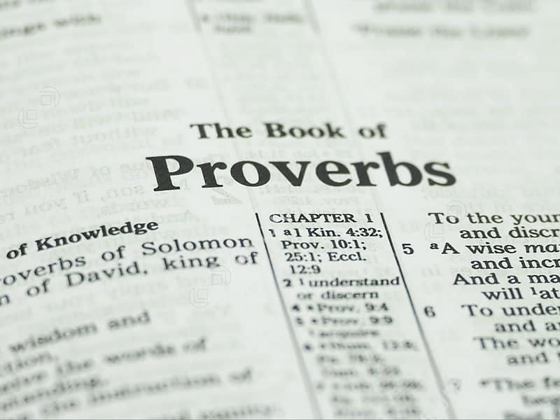 Interpreting Biblical Proverbs and ChatGPT