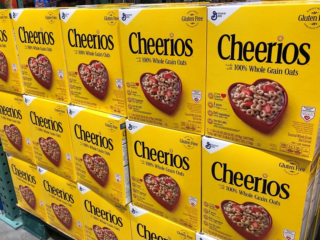 Four out of five Americans, or roughly 80%, are being exposed to a little-known chemical called chlormequat that's found in popular oat-based foods, including Cheerios, according to the Environmental Working Group.
