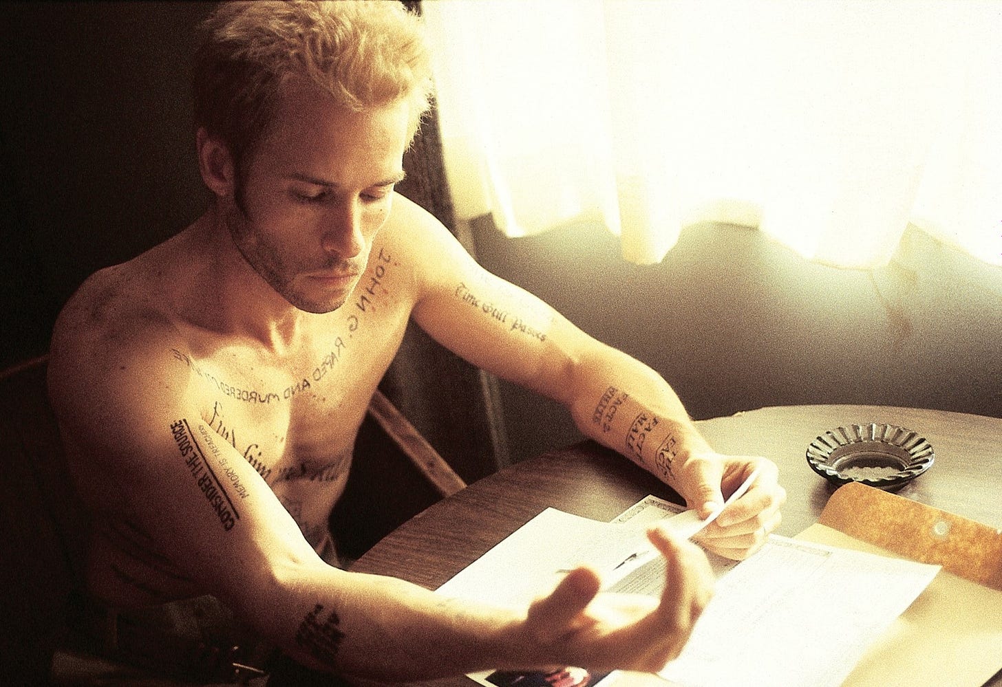 Memento. 2000. Written and directed by Christopher Nolan | MoMA