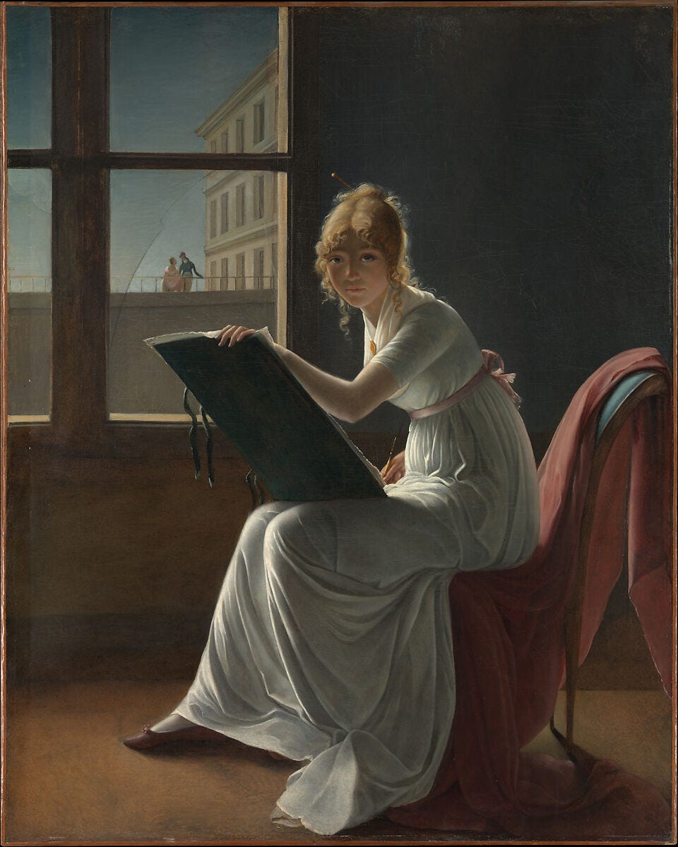 Marie Joséphine Charlotte du Val d'Ognes (1786–1868), Marie Denise Villers (French, Paris 1774–1821 Paris (?)), Oil on canvas 