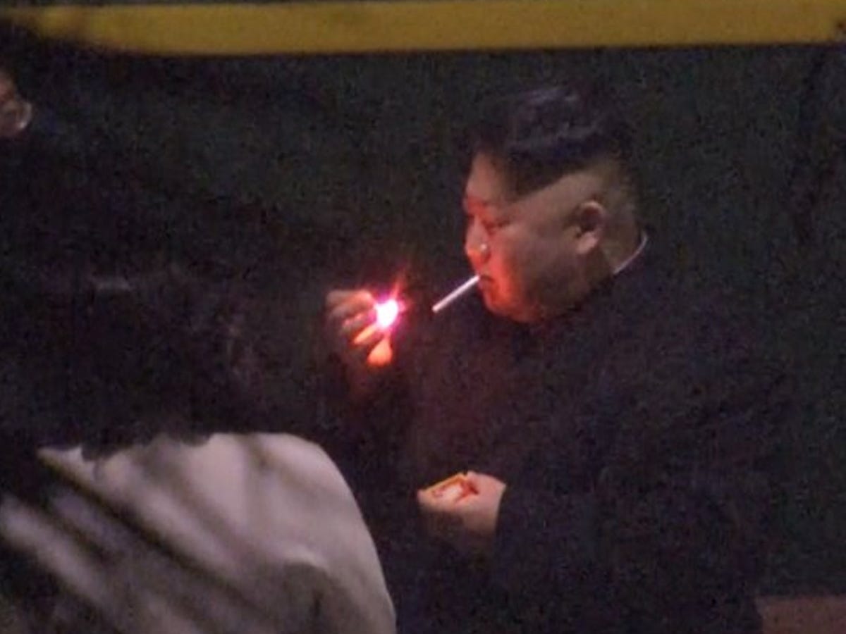 Video: Kim Jong Un Cigarette Break on Long Train Ride to Trump Summit -  Business Insider