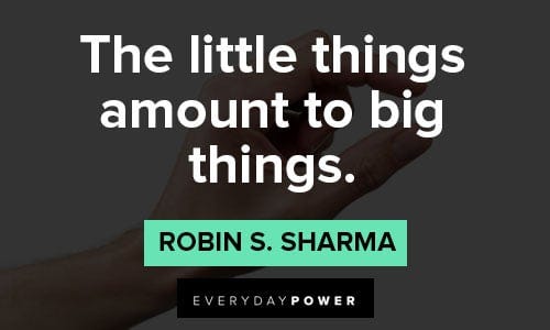 Little Things Quotes About How They Impact Life | Everyday Power