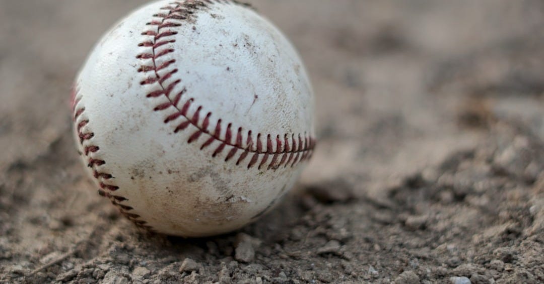 softball on land