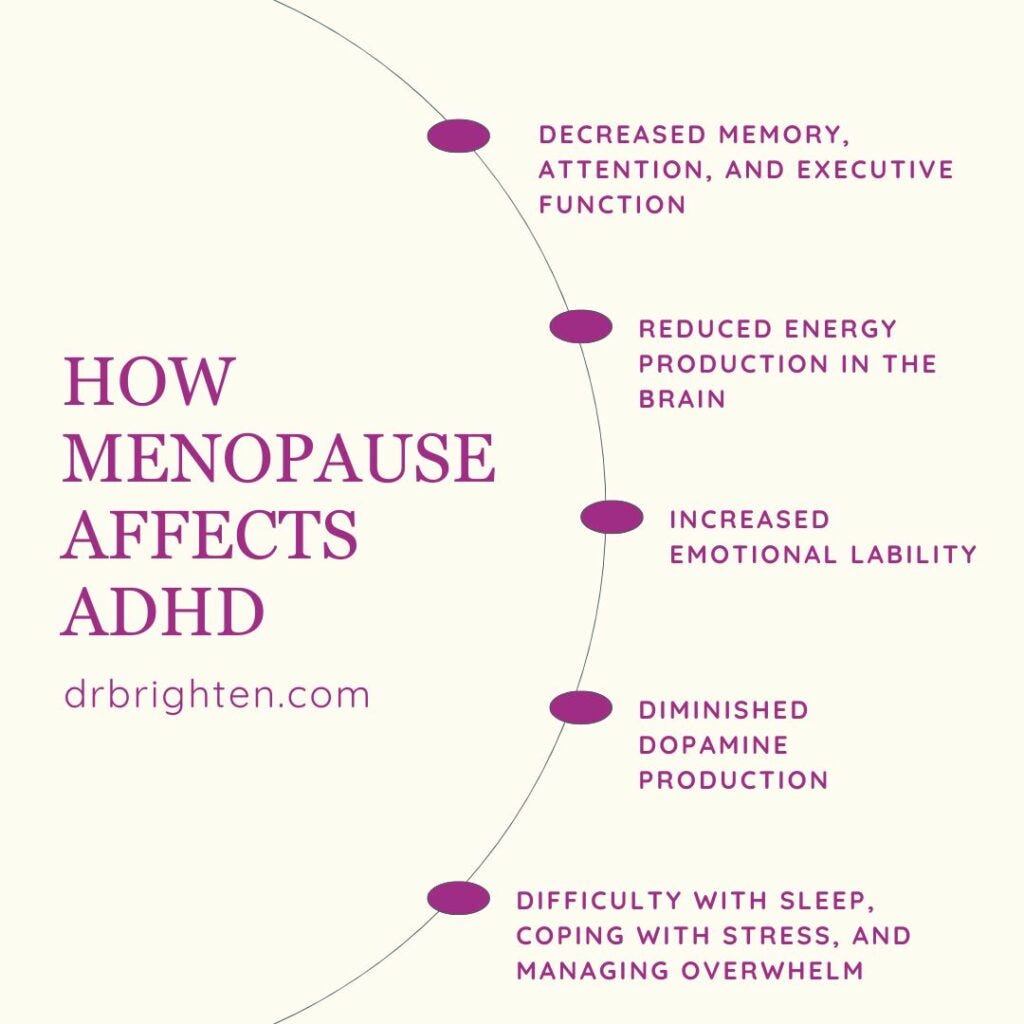 This Is How Your ADHD Can Affect You During Menopause - Dr. Jolene Brighten