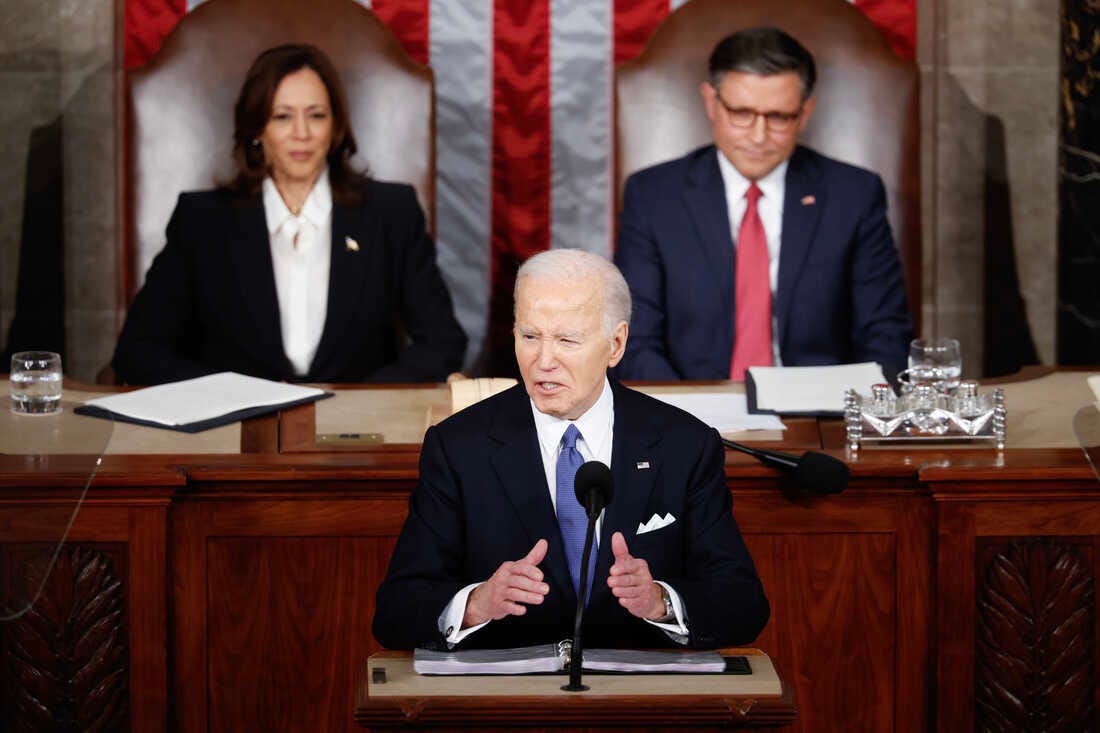 Read President Biden's 2024 State of the Union address : NPR