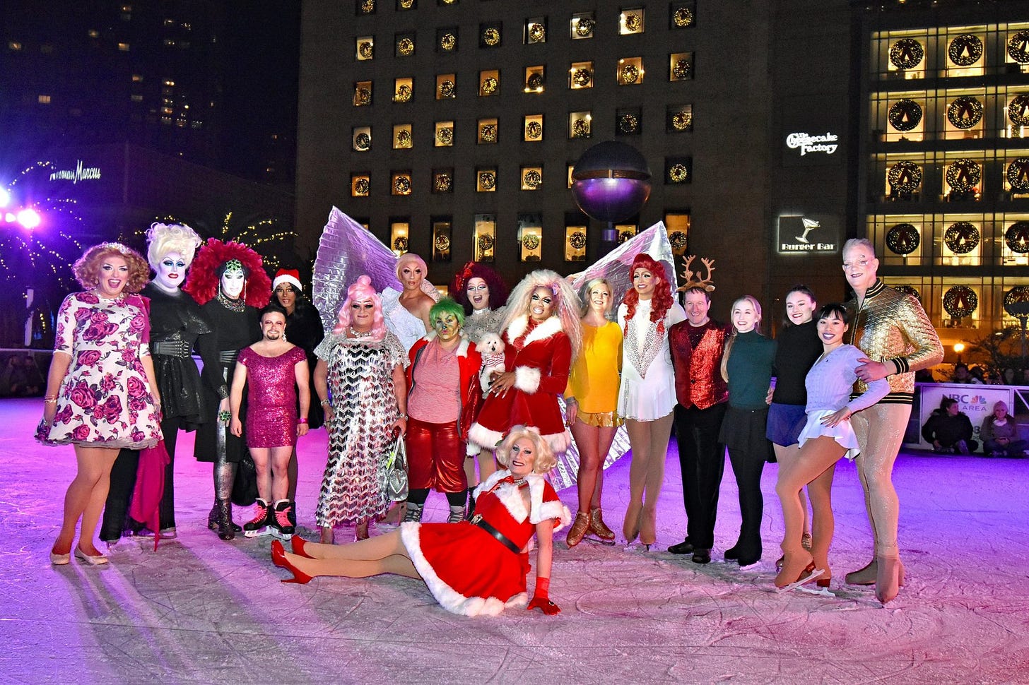 SF's Drag Queens on Ice 2023 (Union Square)