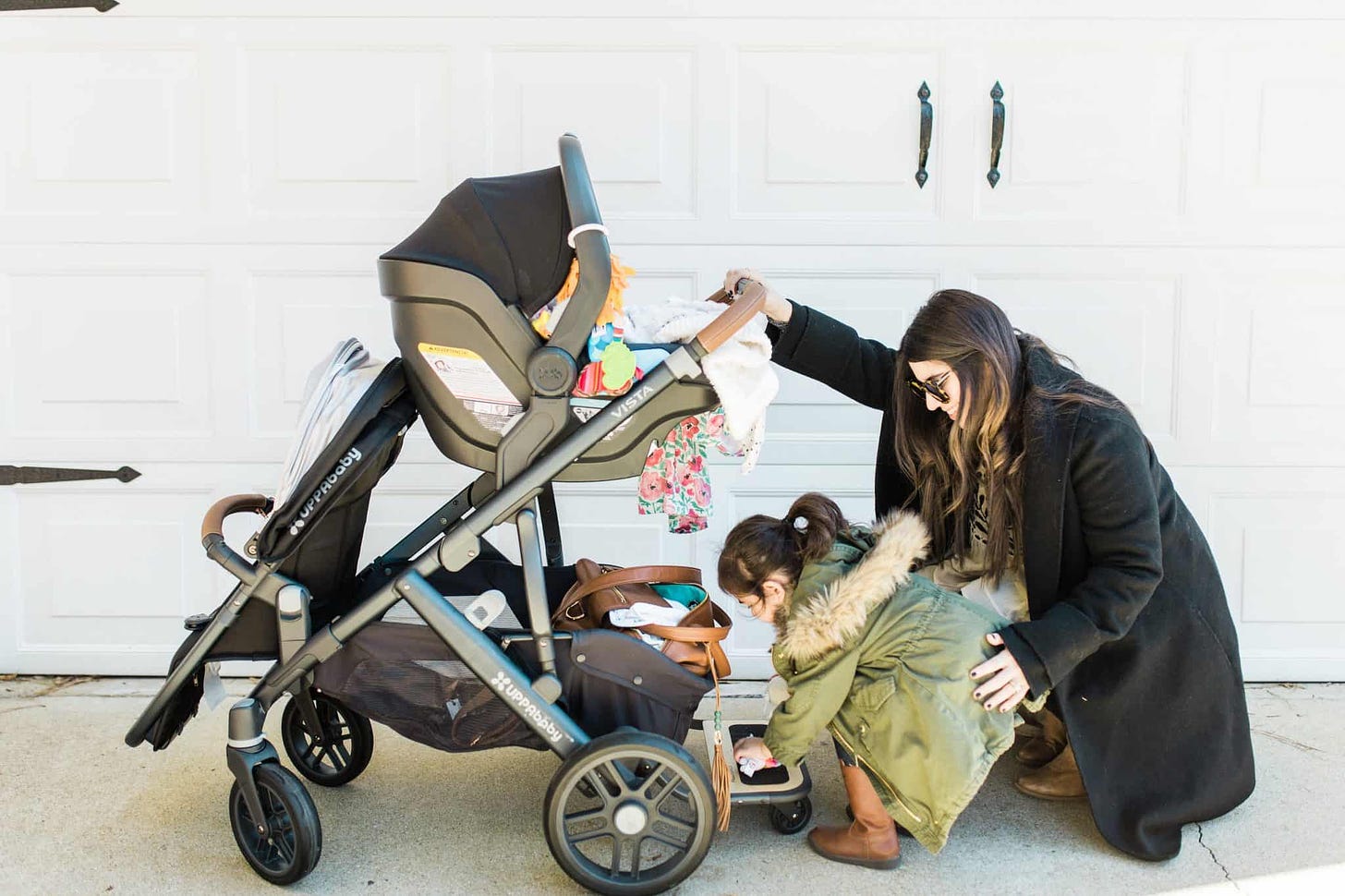 Uppababy Vista Double Stroller Review - Every Car Seat Has A Mom