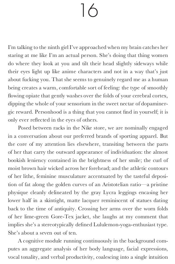 Excerpt from Chapter 16 of ARX-Han's novel 'INCEL'
