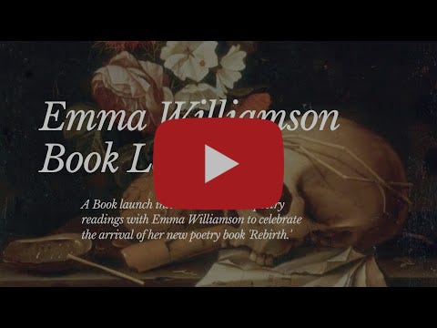 Book Launch: Rebirth by Emma Williamson