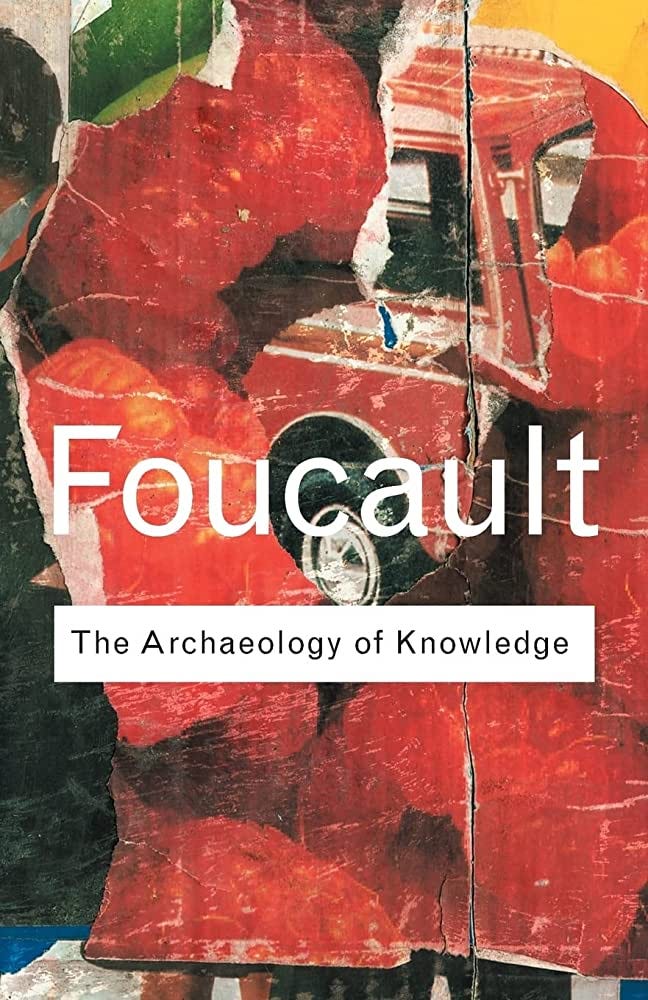 Amazon.com: Archaeology of Knowledge (Routledge Classics): 9780415287531:  Foucault, Michel: Books