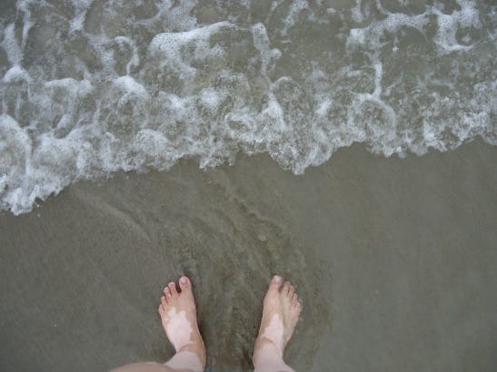 Toes in the Sand… 