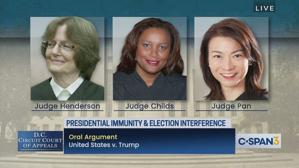 District of Columbia Circuit Court Oral Arguments on Former President  Trump's Immunity Claims | C-SPAN.org