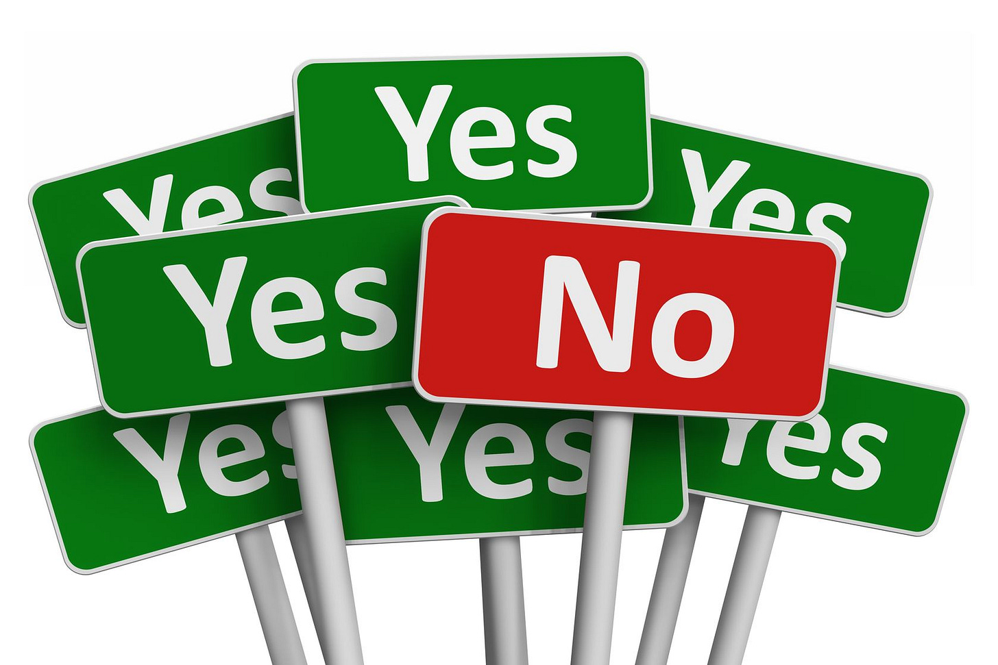 The Power Behind Learning to Say No