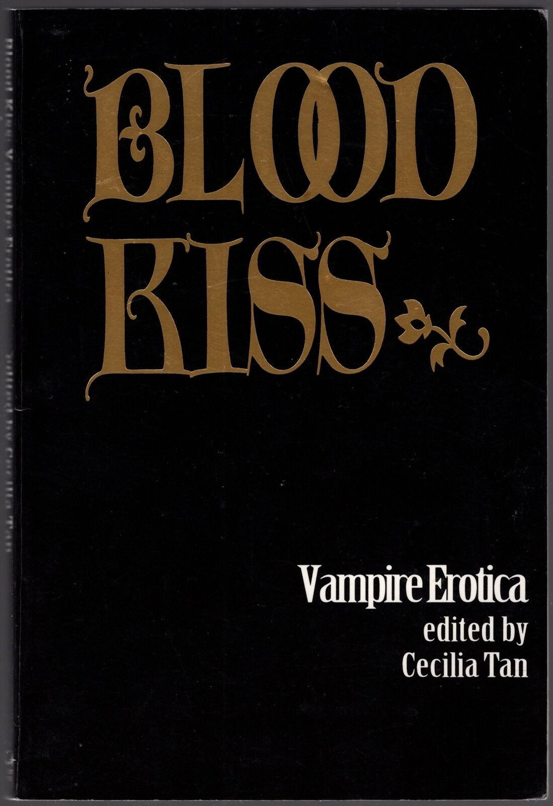 Blood Kiss: Vampire Erotica edited by Cecilia Tan - Signed 2X | eBay