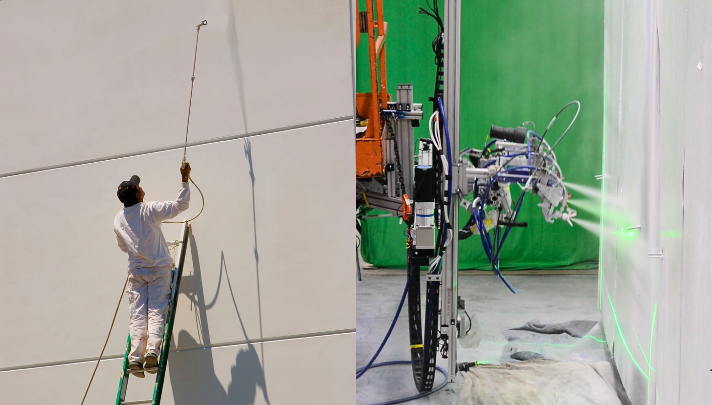 How Robots Are Revolutionizing Commercial Painting Industry