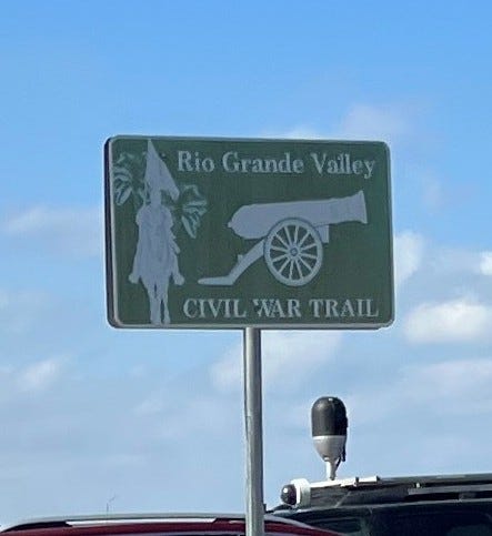 Civil War Trail sign