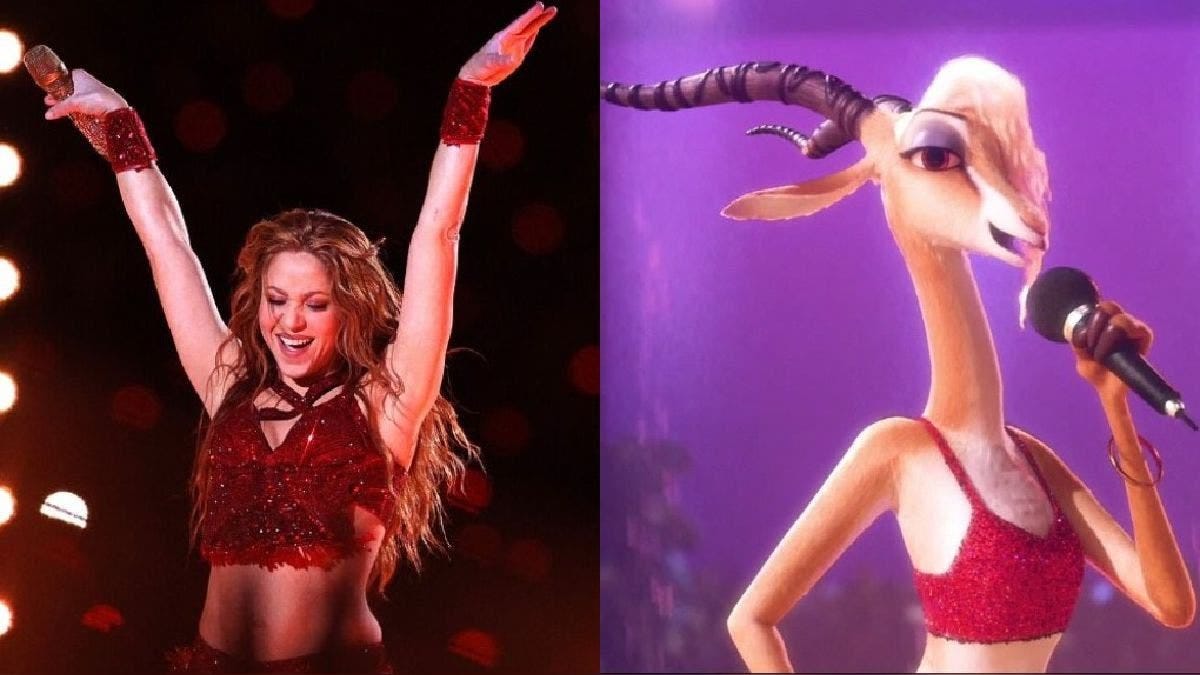 Shakira vuelve a poner voz al personaje de Gazelle en la cinta de animación  'Zootopia 2'