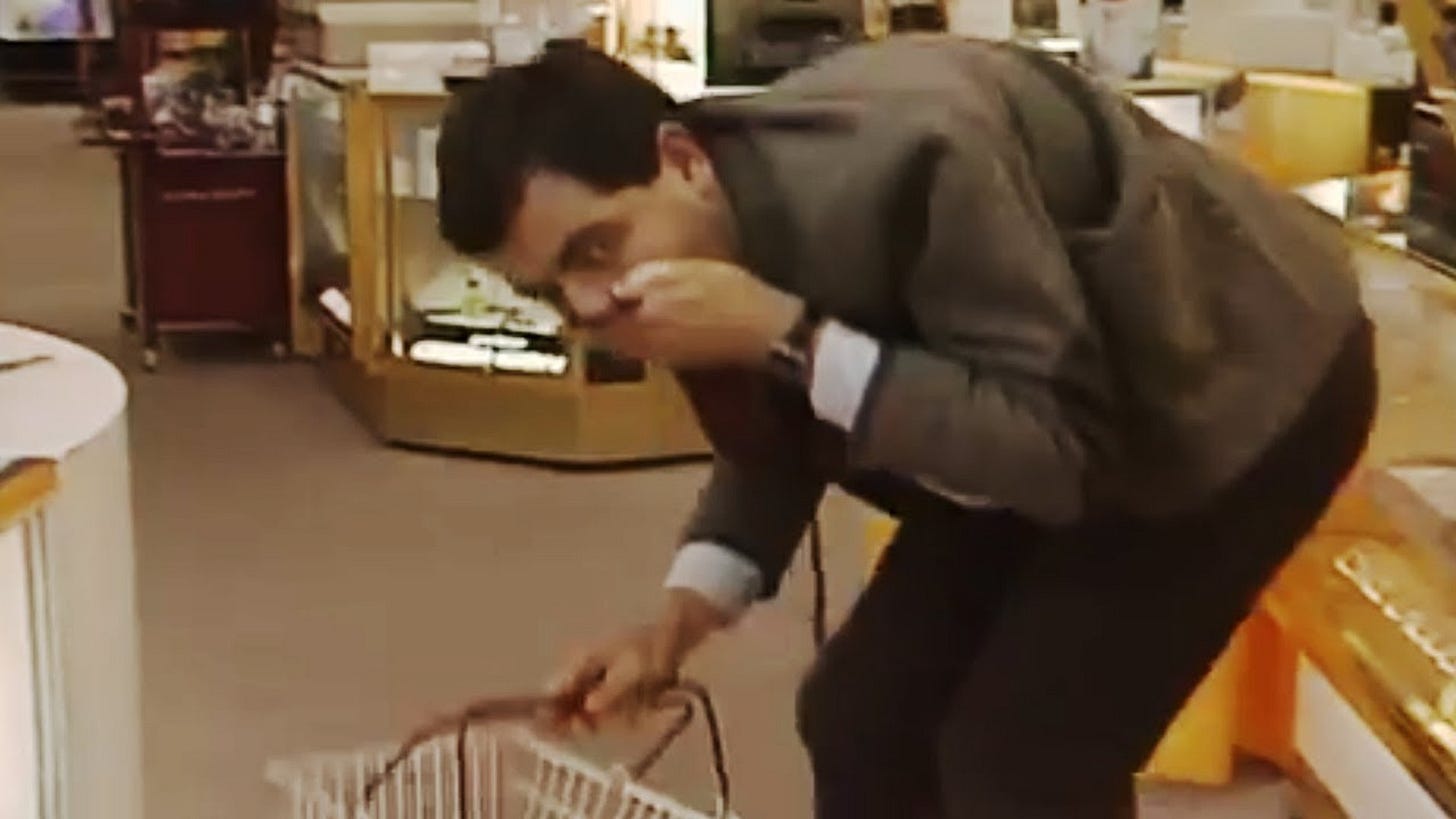 Mr. Bean - The Perfume Counter