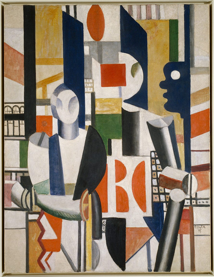 Fernand Léger, Men in the City, 1919 | The Guggenheim Museums and Foundation