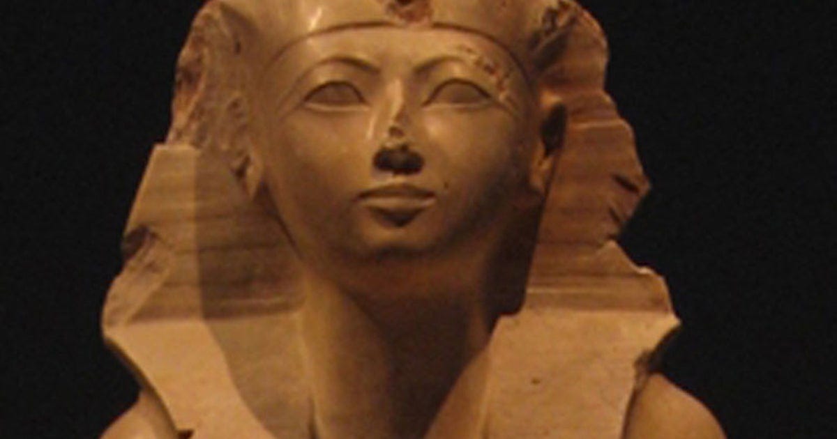 The female pharaoh so successful, Egypt turned her into a man | The  Independent | The Independent
