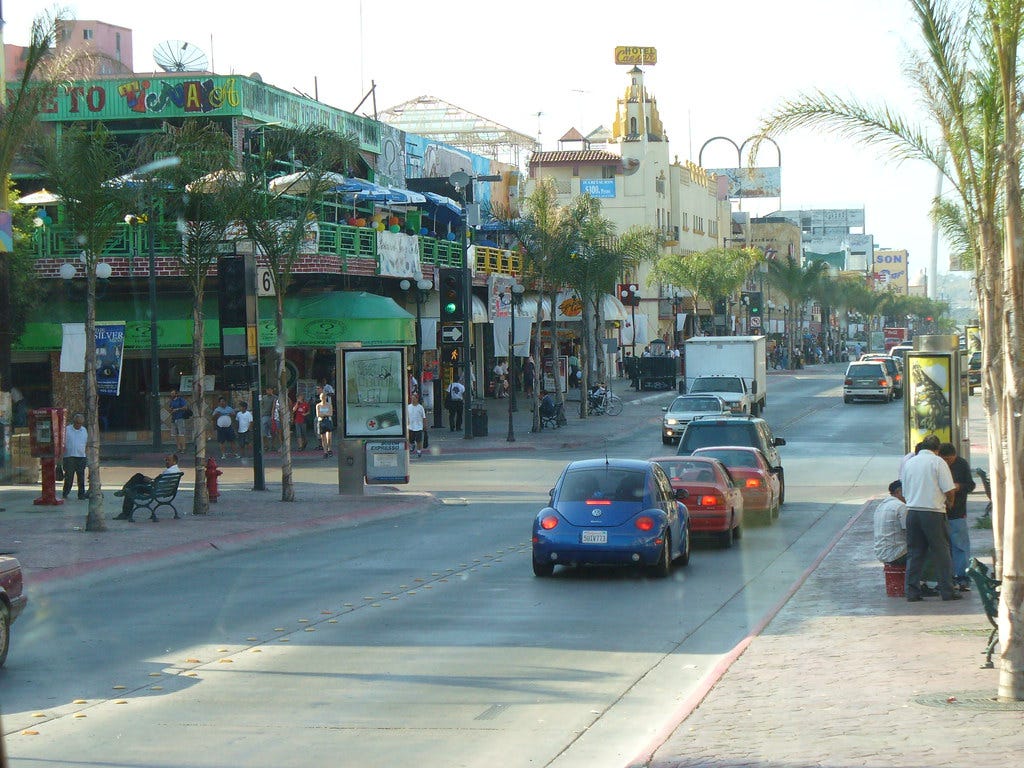 Tijuana Mexico | Detail of the main street in Tijuana, Mexic… | Flickr