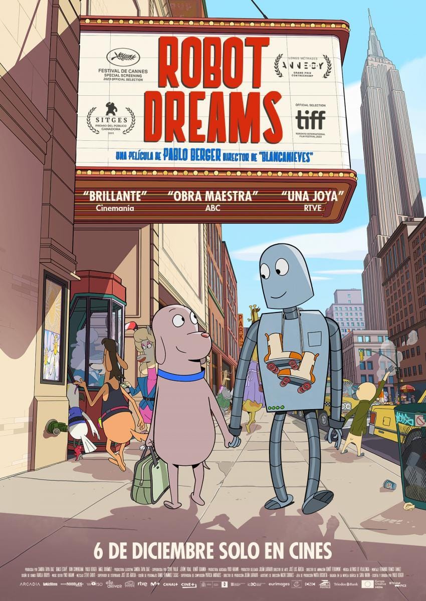 Robot Dreams (2023) - Filmaffinity