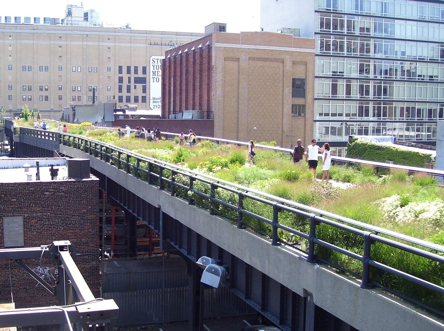 The High Line, New York City (20th Street, looking downtown). Credit: (cc) Beyond My Ken.