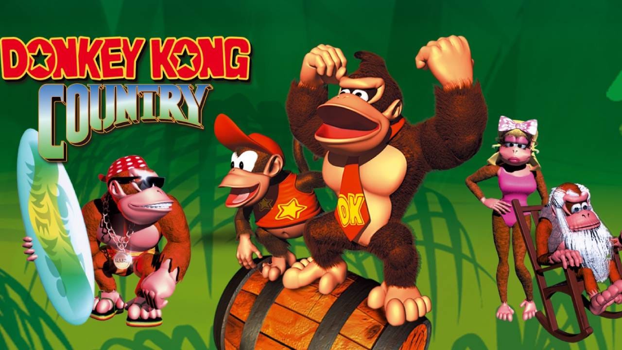 Donkey Kong Country SNES