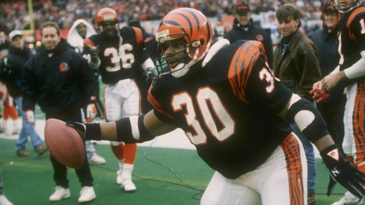 The 'Ickey Shuffle' remains part of Bengals Super Bowl lore - The  Washington Post