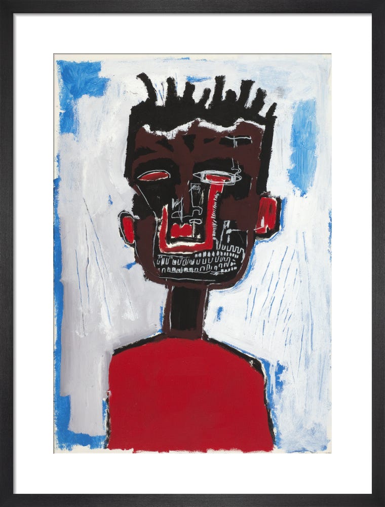 Self Portrait, 1984 Art Print by Jean-Michel Basquiat | King & McGaw