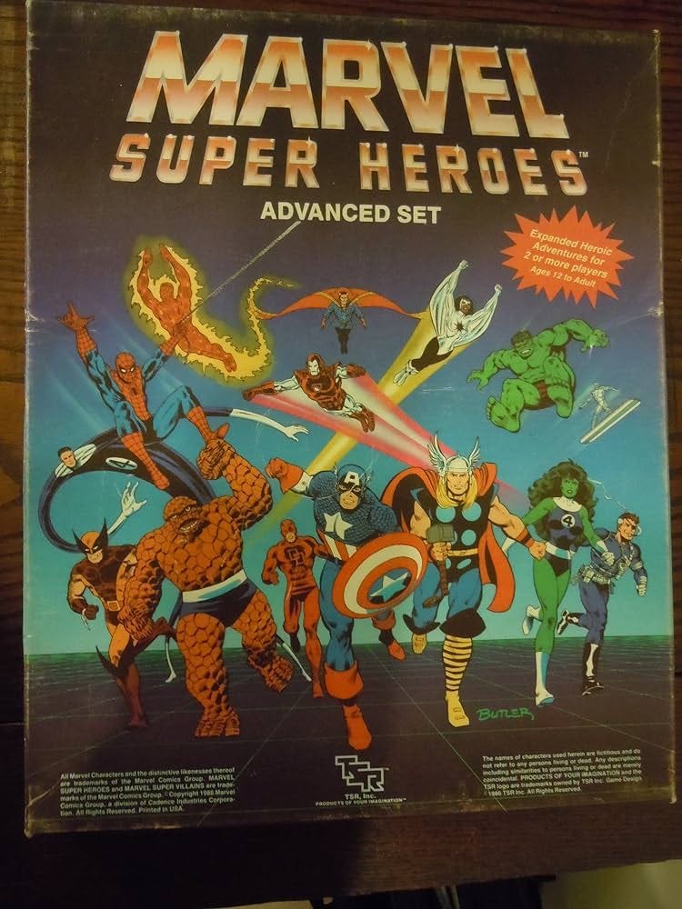 Marvel Super Heroes, Advanced Set/Game : Grubb, Jeff: Amazon.in: Books