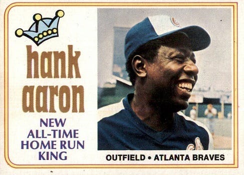 1974 Topps Hank Aaron