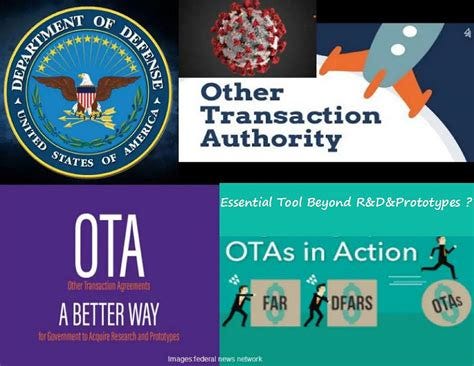 "Other Transaction Agreements" (OTAs) And Beyond: Scaling Innovation In Defense Contracting