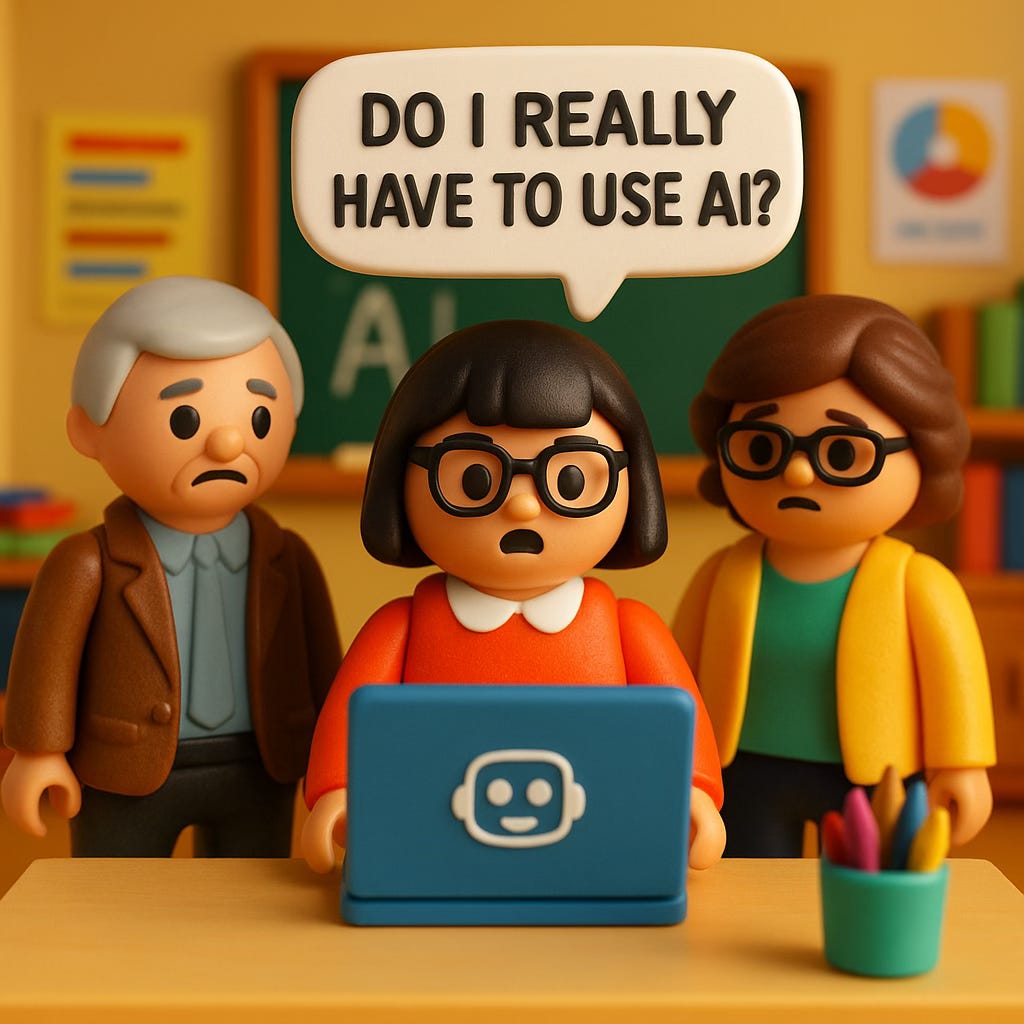 Do I really have to use AI?