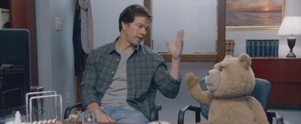 mark wahlberg fist pumping ted 2 movie images 2015