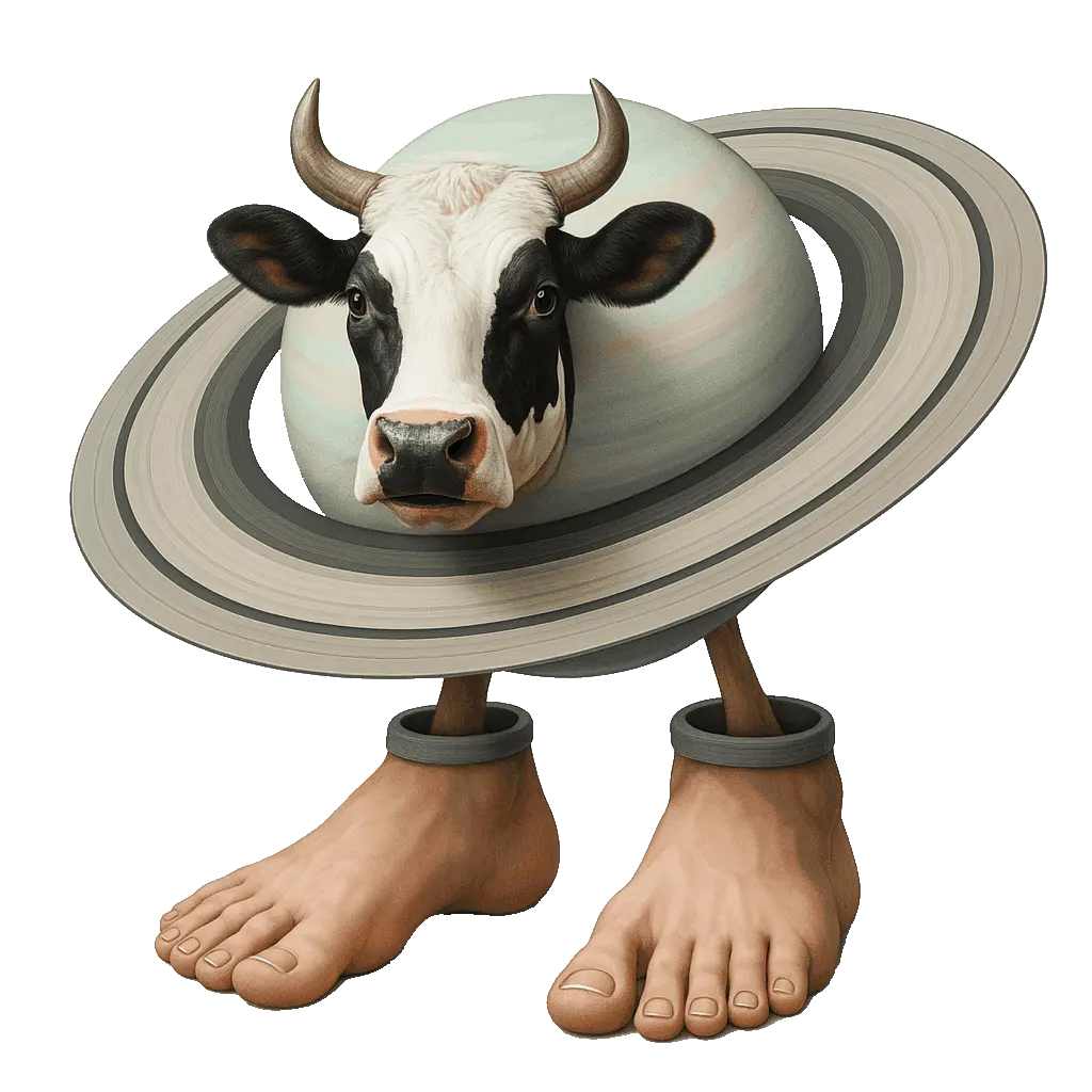 La Vaca Saturno Saturnita | Italian Brainrot — AI Italian Animals Character  | BrainrotHub