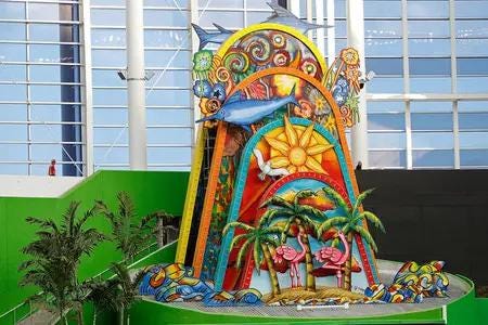 What is your opinion on the Marlins' former home run sculpture? : r/baseball