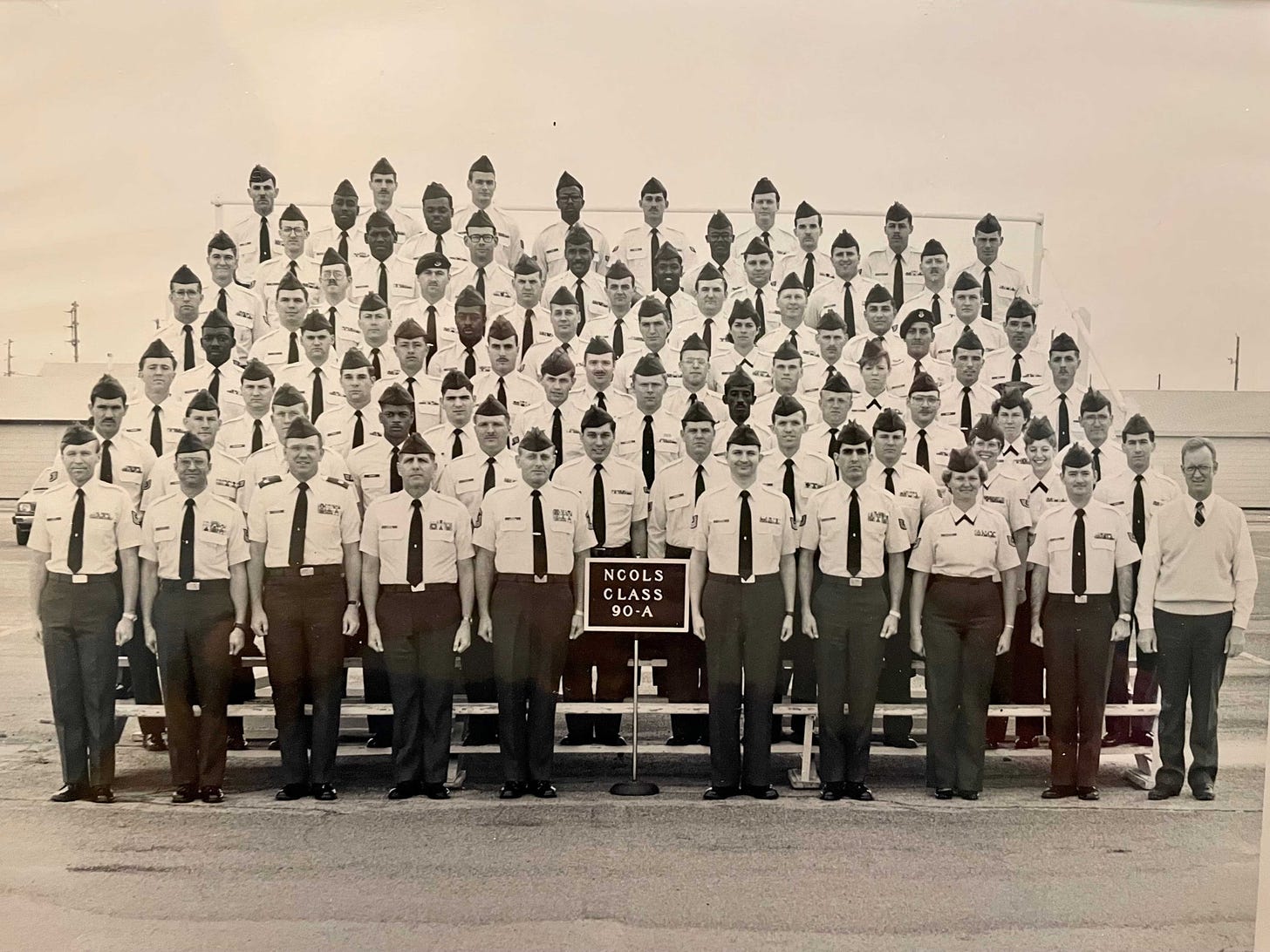 USAF NCO Leadership School Class 90-A.